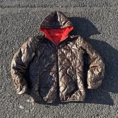 リバーシブル　ダウンジャケット