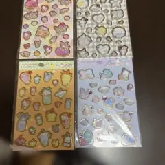 サンリオキャラクターズ　キャンディシール　ストーン付き♪ 4シート　正規品