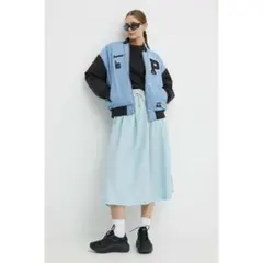 プーマ★x Sophia ChangリバーシブルボンバージャケットS/BL/BK