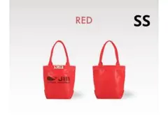 JIB バケツトート　赤色　レッド　トートバッグ　ss