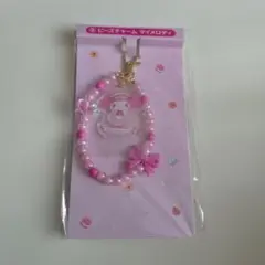 サンリオ くじ ⑨ビーズチャーム マイメロディ