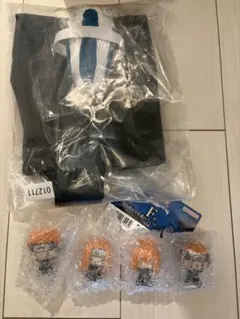 NARUTO 一番くじ　G賞 ちょこのっこフィギュア　4種、F賞カツユエコバッグ