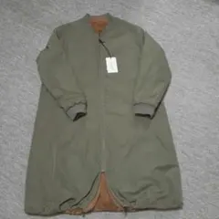 LE GLAZIK MA-1 リバーシブルロングコート 36