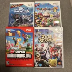 Wii ソフト4本まとめ売り