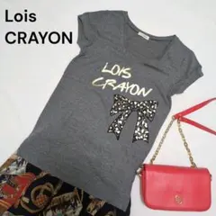 Lois CRAYON　半袖Tシャツ　チャコールグレー　Mサイズのサムネイル