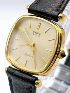 SEIKO セイコー腕時計稼働品1421-5260 Exceline電池交換済