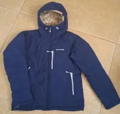 モンベル コロラドパーカー リバーシブルダウンジャケット Lサイズ フード付き