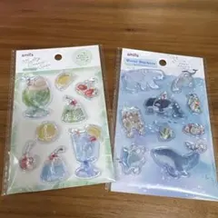 amifa ウォーターシール セリア アクアリウム メルティークリームソーダ