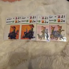 キャラクターシール 3パックセット【4枚セット】