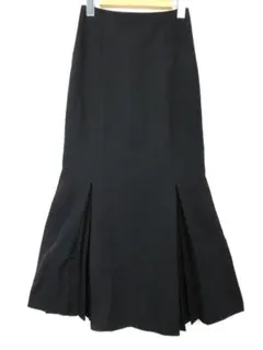 訳あり INGNI タックプリーツマーメイドスカート Fサイズ ブラック