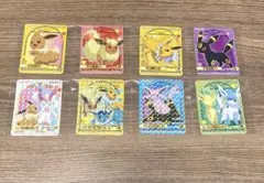 8枚セット　ポケモン　カレー　シール　丸美屋　イーブイ　ニンフィア　ブースター