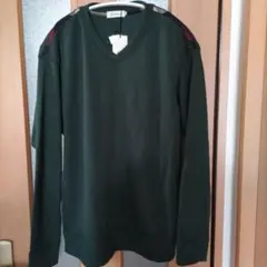 最終値下げ中　新品未使用CB CREST BRIDGE ダークグリーン Vネック