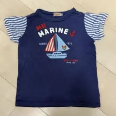 MIKI HOUSE マリンデザイン Tシャツ 120のサムネイル