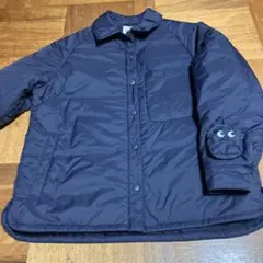 ユニクロANYA HINDMARCH ネイビーパフテックシャツジャケット