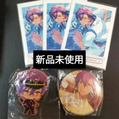 【新品未使用】乙狩アドニス ぱしゃこれ、缶バッジ、ラバーマスコット3点セット