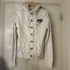 ホリスター　白　ジェッター　パーカー　裏ボア Y2K