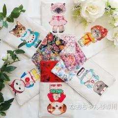 【なおちゃん様専用】ハーフハンカチ♡サンダー＆友達❋コヤンイサムチョン♡リバティ