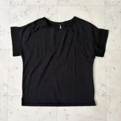Dessinデッサン 半袖Tシャツ S-M 黒トップス カットソー ブラックのサムネイル
