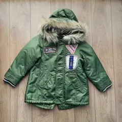 未使用　BREEZE モッズコート　ダウンコート 　中綿　アウター　120