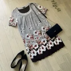 ワンピース シースルー リゾートワンピース 花柄ワンピース 夏物 半袖