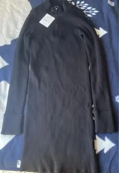 ニットワンピース　ミニ　新品