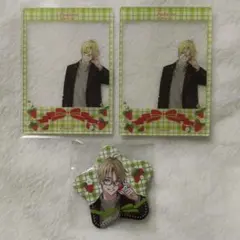 ツキウタ。 東京タワー コラボ アクリルカード 缶バッジ 弥生春