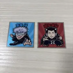 呪術廻戦　五条悟 加茂憲紀 ビックリマンチョコシール