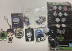 呪術廻戦 アクリルキーホルダー ラバーストラップ まとめ売り