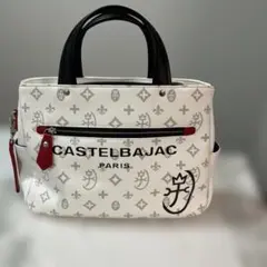 新品 カステルバジャック トートバッグ ショルダーバッグ クリア 透明 