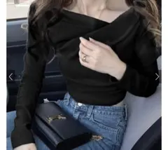 GRL 3Wayドレープカシュクールトップス [dk1261]