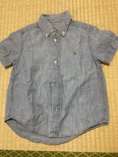 Ralph Lauren 半袖シャツ 3T デニムブルー
