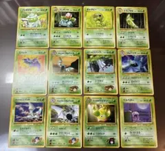 ポケモンカード 旧裏面 まとめ売り 12枚セット フシギダネ フシギソウのサムネイル
