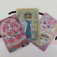 キュアミスティック　ジェット先輩　ポチタン　名探偵　プリキュア　グミ　カード
