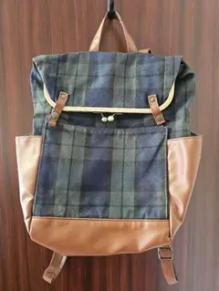 ぽっちり　がま口 リュック