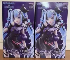 Trio Try-iT Figure 雪ミク×クロミ　2個セット