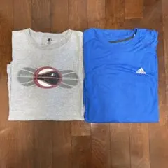 オーバーサイズ　Tシャツ 3xl、4xl adidas等　２枚セット