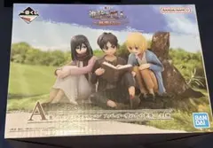 一番くじ 進撃の巨人 A賞 エレン＆ミカサ＆アルミン - メルカリ