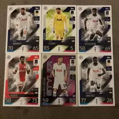 トップスtopps 2022/23 カード　トッテナム　スパーズ　クルセフスキ