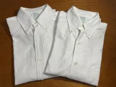 【2枚セット】90s Brooks Brothers USA ボタンダウンシャツ