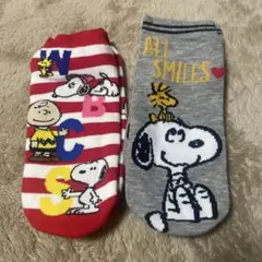 スヌーピー ソックス 2足セットのサムネイル