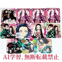 鬼滅の刃 原作 アートコースター 竈門禰豆子 セット