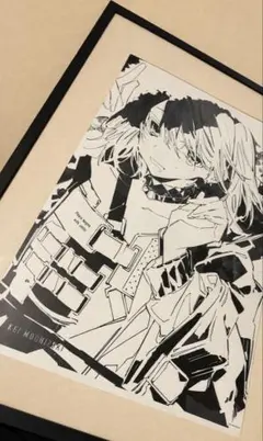 望月けい 100ページイラスト本＆チラシ 3点セット - メルカリ