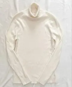 トゥモローランド⭐︎ボールジィ リブタートルネックホワイト 長袖