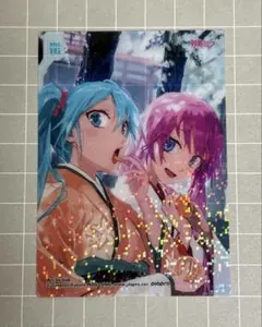 初音ミク クリアカードコレクション No.16 【初音ミク・巡音ルカ】