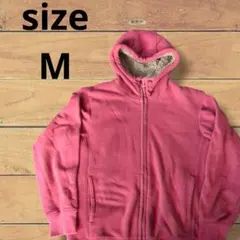 ✨UNIQLO✨　ユニクロ 　裏ボア　パーカー　ジップアップ　M