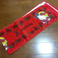yoshikitty X JAPAN マフラータオル　レッド