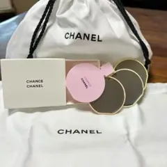 新品❣️未使用❣️ CHANEL 手鏡＆巾着バッグ　セット　ミラー　CHANCE