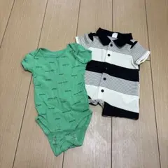ベビー ロンパース 2点セット カーターズ SHEIN 男の子 夏服 出産準備