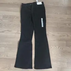 GU スリムフレアジーンズ M ブラック