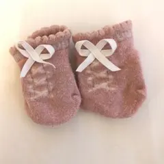 tocca　リボン付きベビー靴下　7-9cm